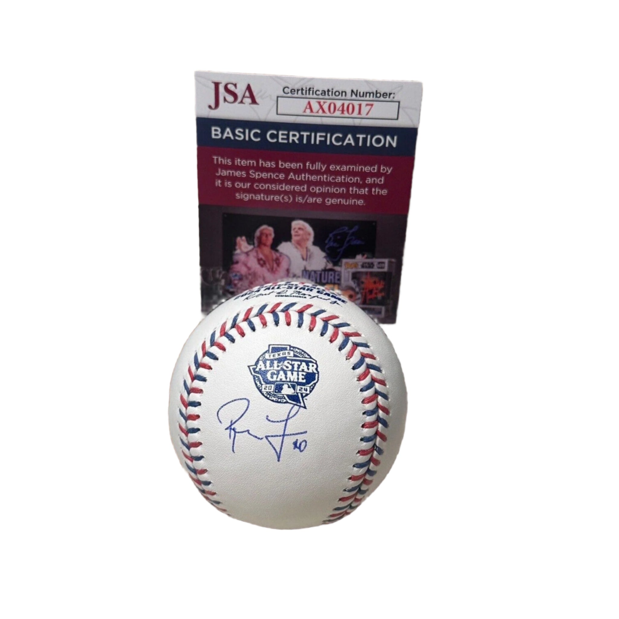 Reynaldo Lopez Atlanta Braves Signed 2024 MLB All Star Game Baseball JSA COA-Baseball-Right Off The Field