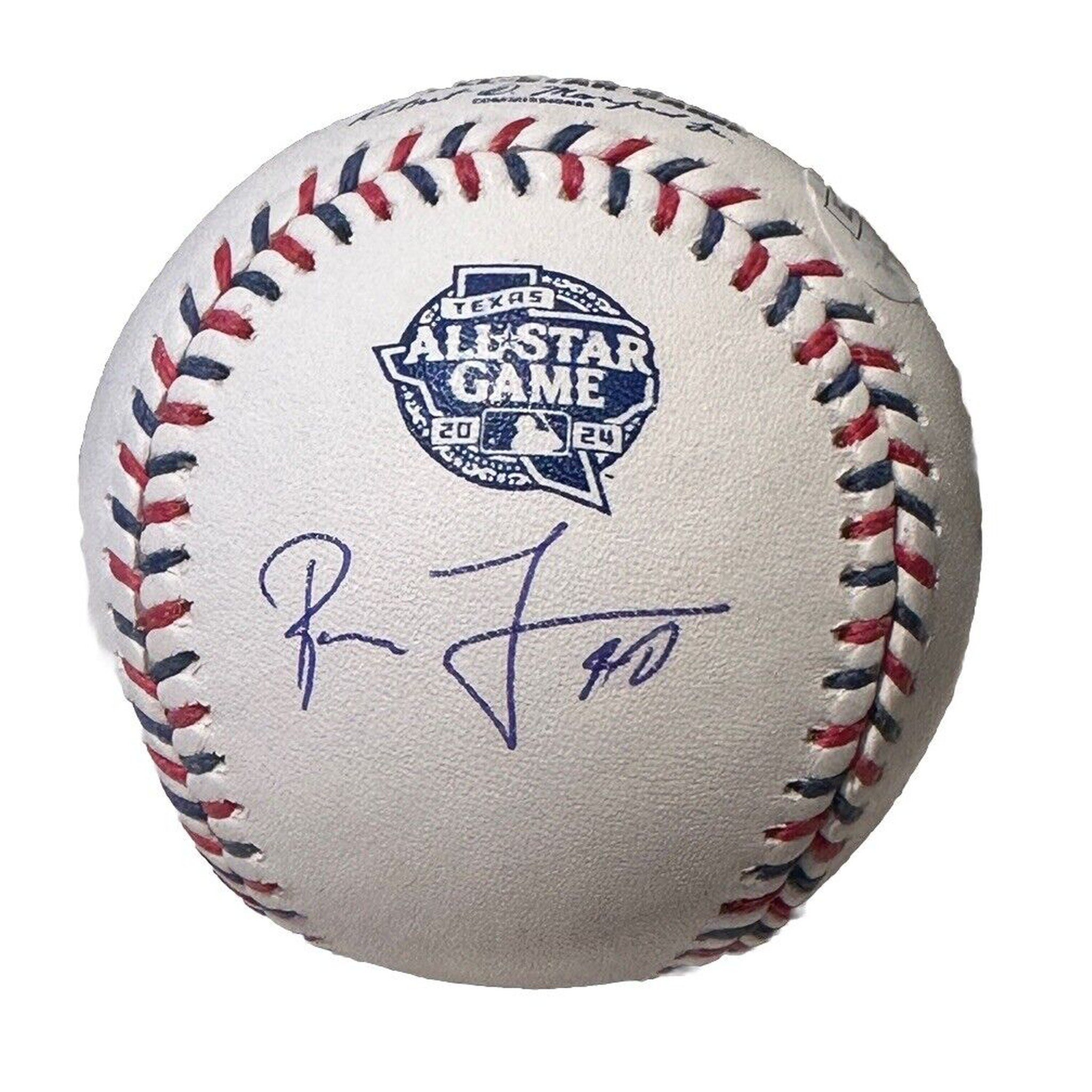 Reynaldo Lopez Atlanta Braves Signed 2024 MLB All Star Game Baseball JSA COA-Baseball-Right Off The Field