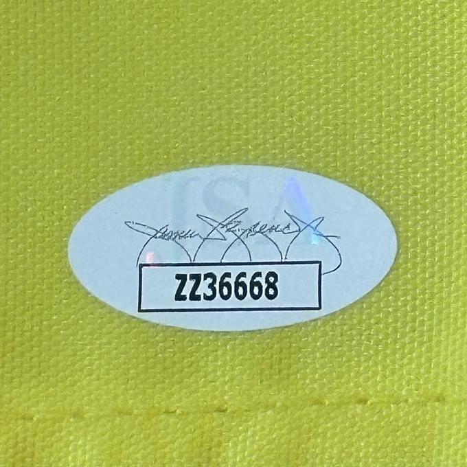 Rory McIlroy Autographed 2025 Masters Pin Flag JSA LOA Grand Slam Winner-Right Off The Field