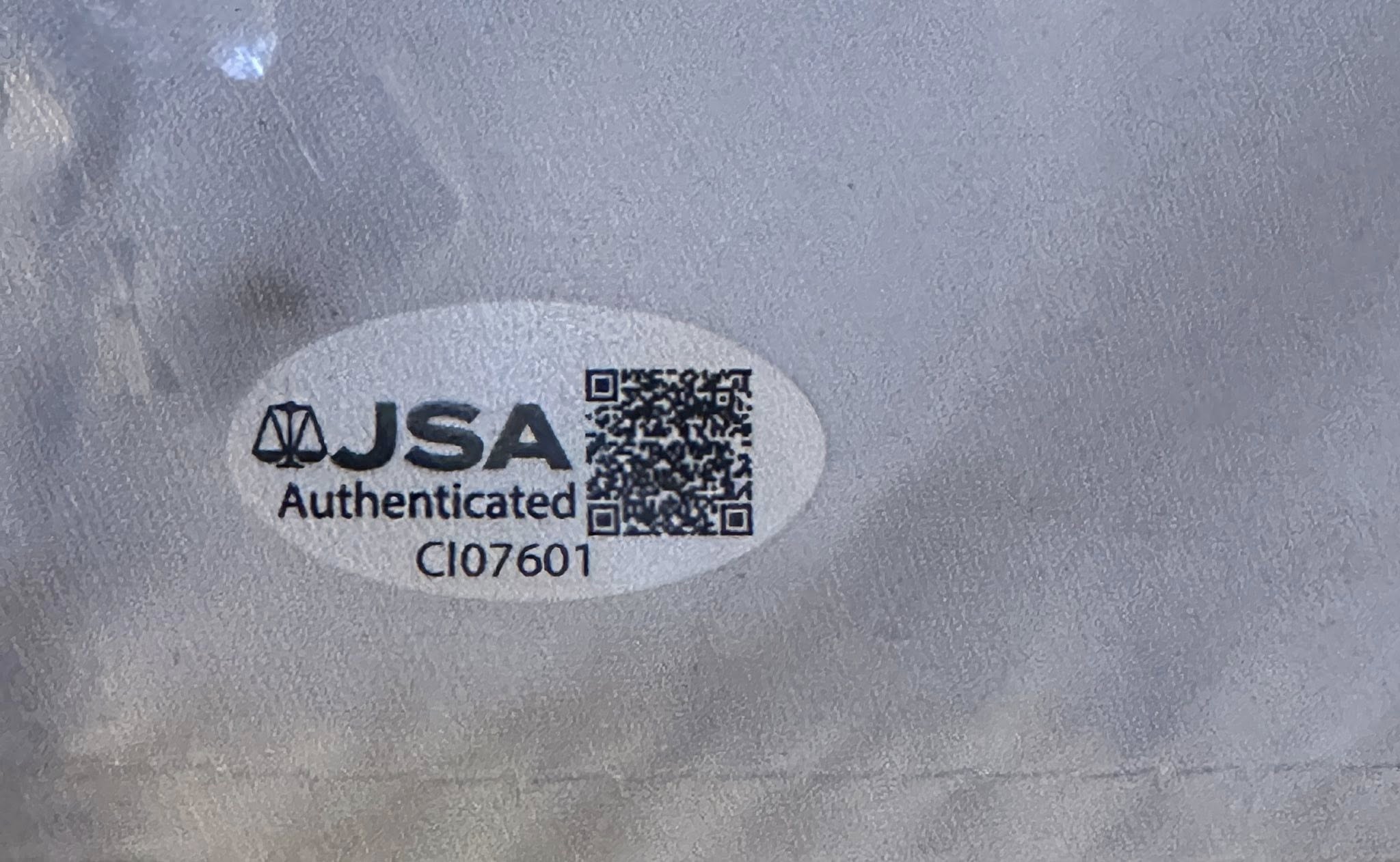 Rory McIlroy Autographed 2025 Ryder Cup Pin Flag Team Europe JSA COA-Right Off The Field