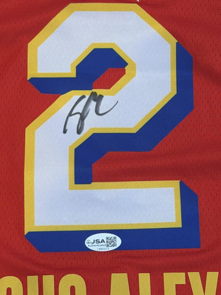 Shai Gilgeous-Alexander Signed Autographed 2025 All Star Game Jersey JSA COA-Right Off The Field