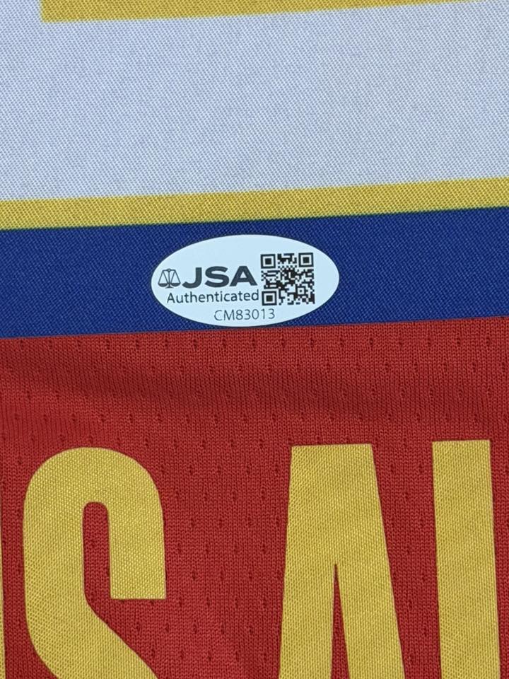 Shai Gilgeous-Alexander Signed Autographed 2025 All Star Game Jersey JSA COA-Right Off The Field
