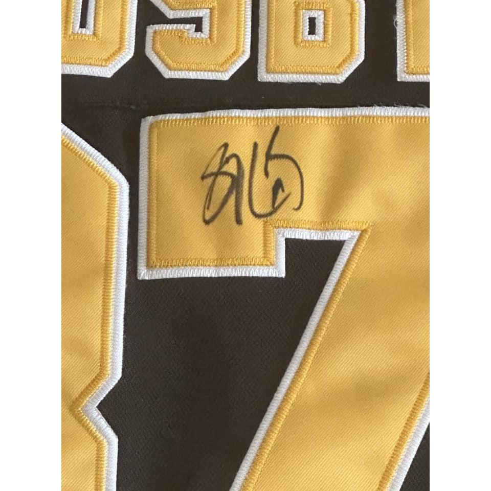 Sidney Crosby Autographed Pittsburgh Penguins Jersey JSA LOA-Right Off The Field