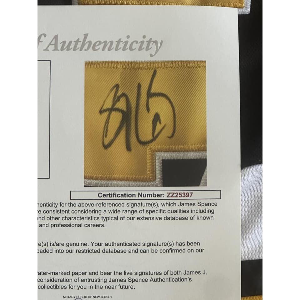 Sidney Crosby Autographed Pittsburgh Penguins Jersey JSA LOA-Right Off The Field