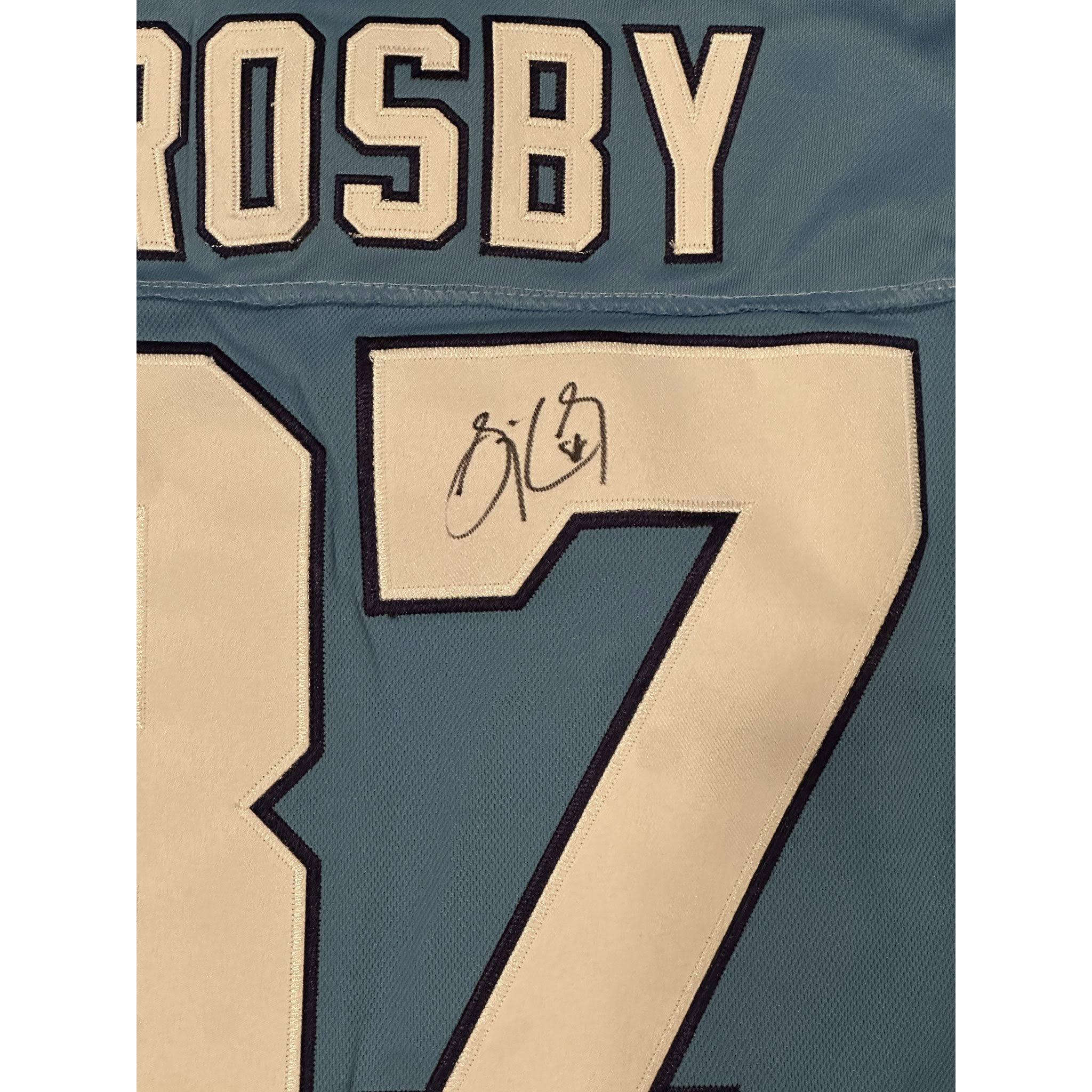 Sidney Crosby Autographed Pittsburgh Penguins Winter Classic Jersey JSA LOA-Right Off The Field