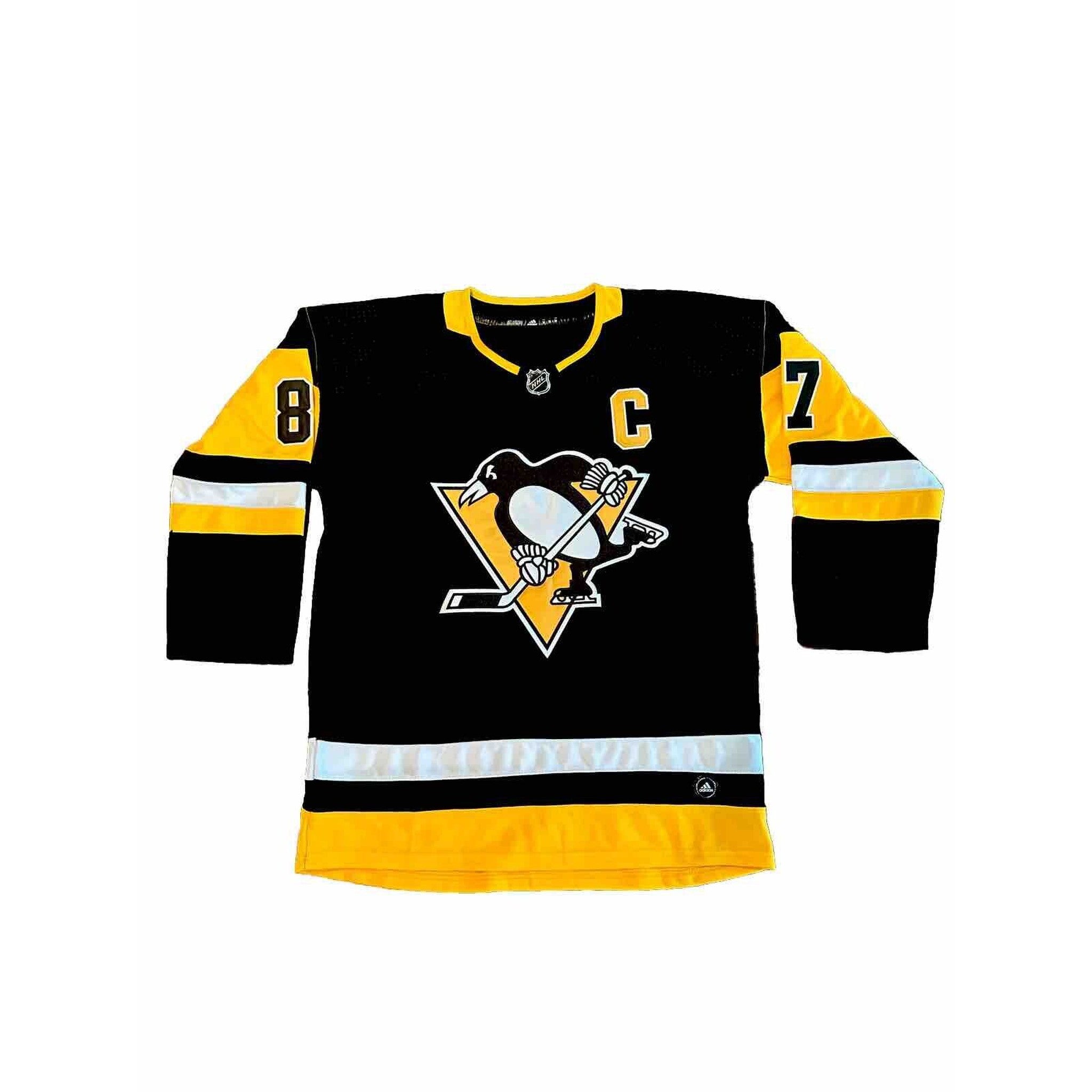 Sidney Crosby Signed Pittsburgh Penguins Jersey JSA LOA Autograph-Hockey-Right Off The Field