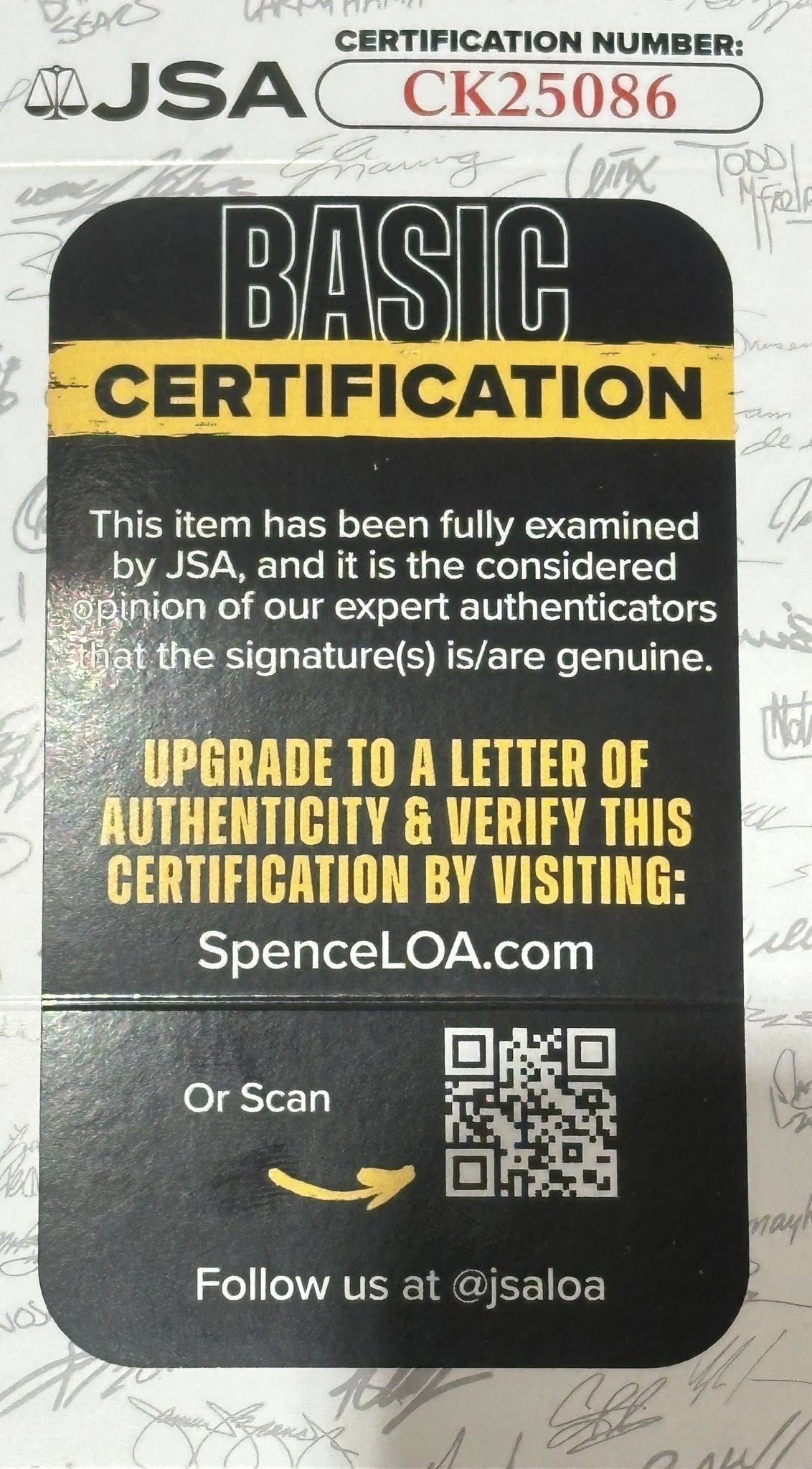 Spencer Jones Signed Autographed Official MLB Baseball JSA COA New York Yankees-Right Off The Field