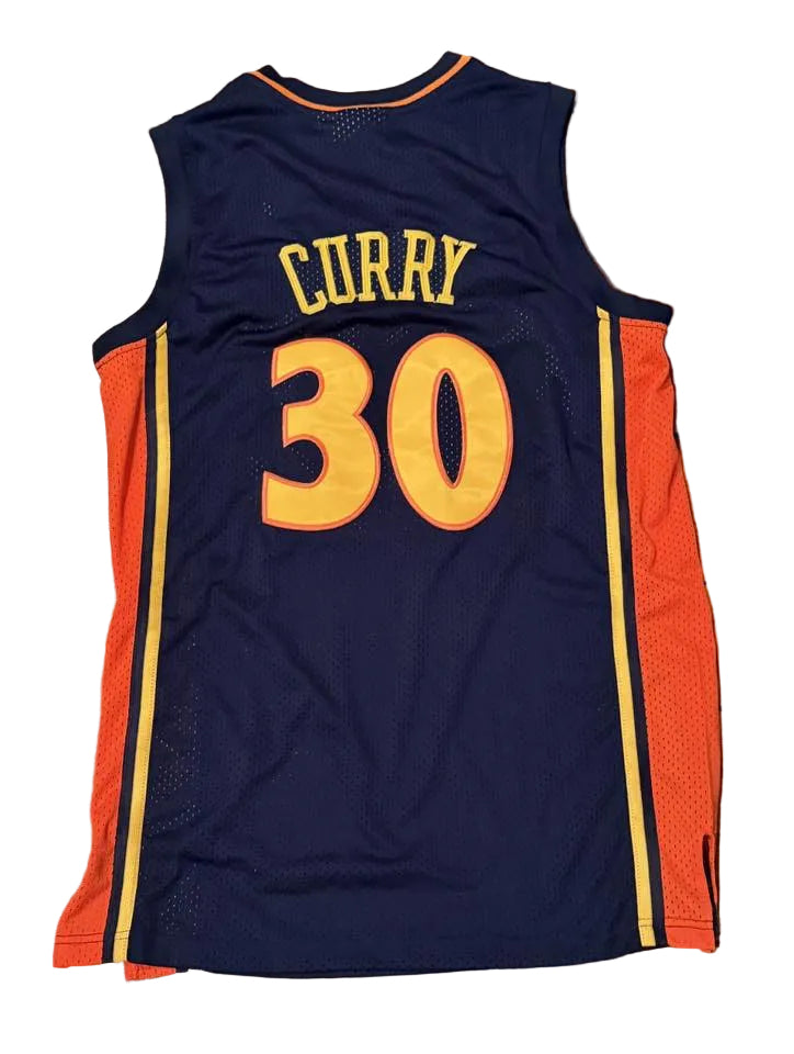 Stephen Curry Golden State Warriors 2009-10 Throwback Jersey Size 44-Right Off The Field