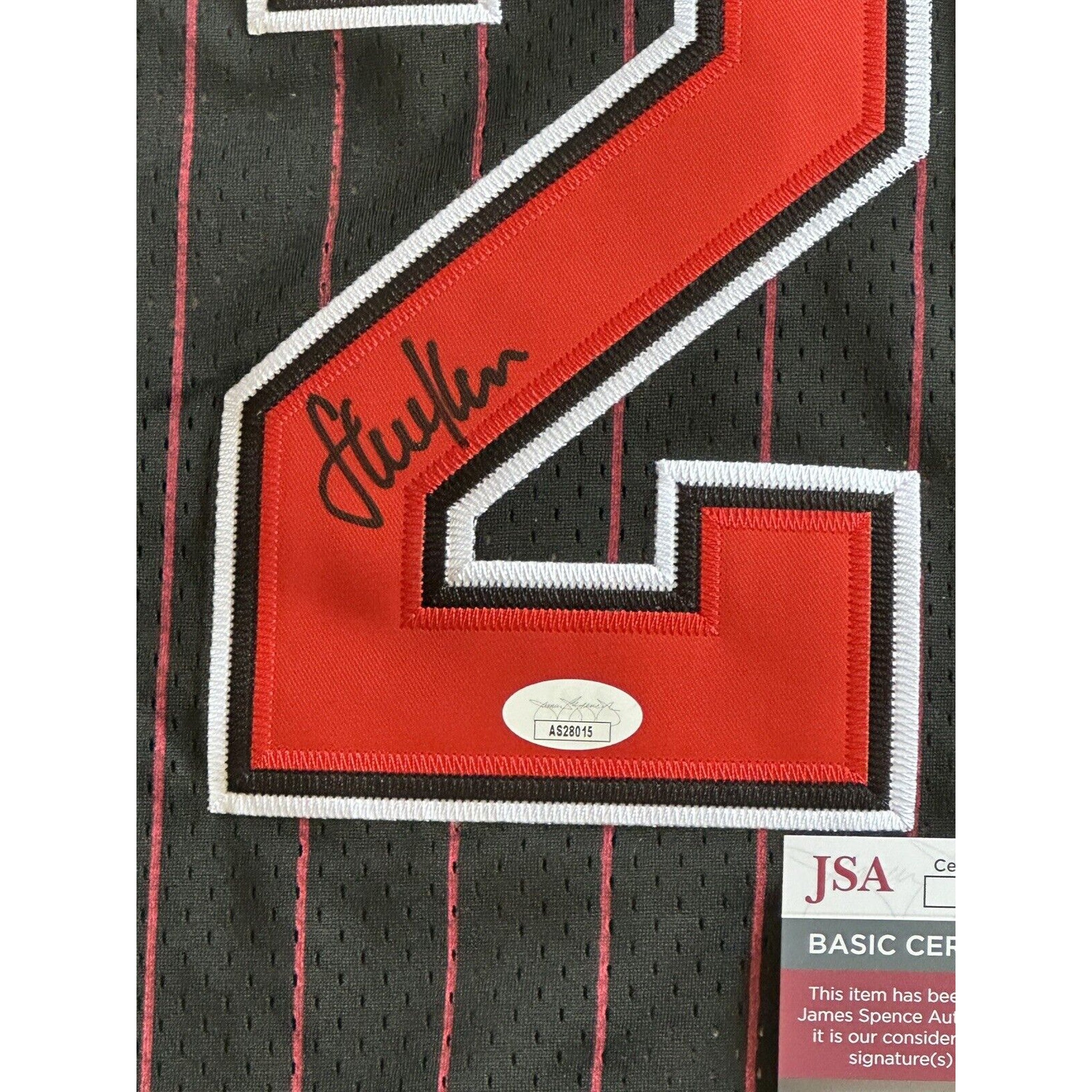 Steve Kerr Signed Autographed Chicago Bulls #25 Jersey JSA COA-Basketball-Right Off The Field
