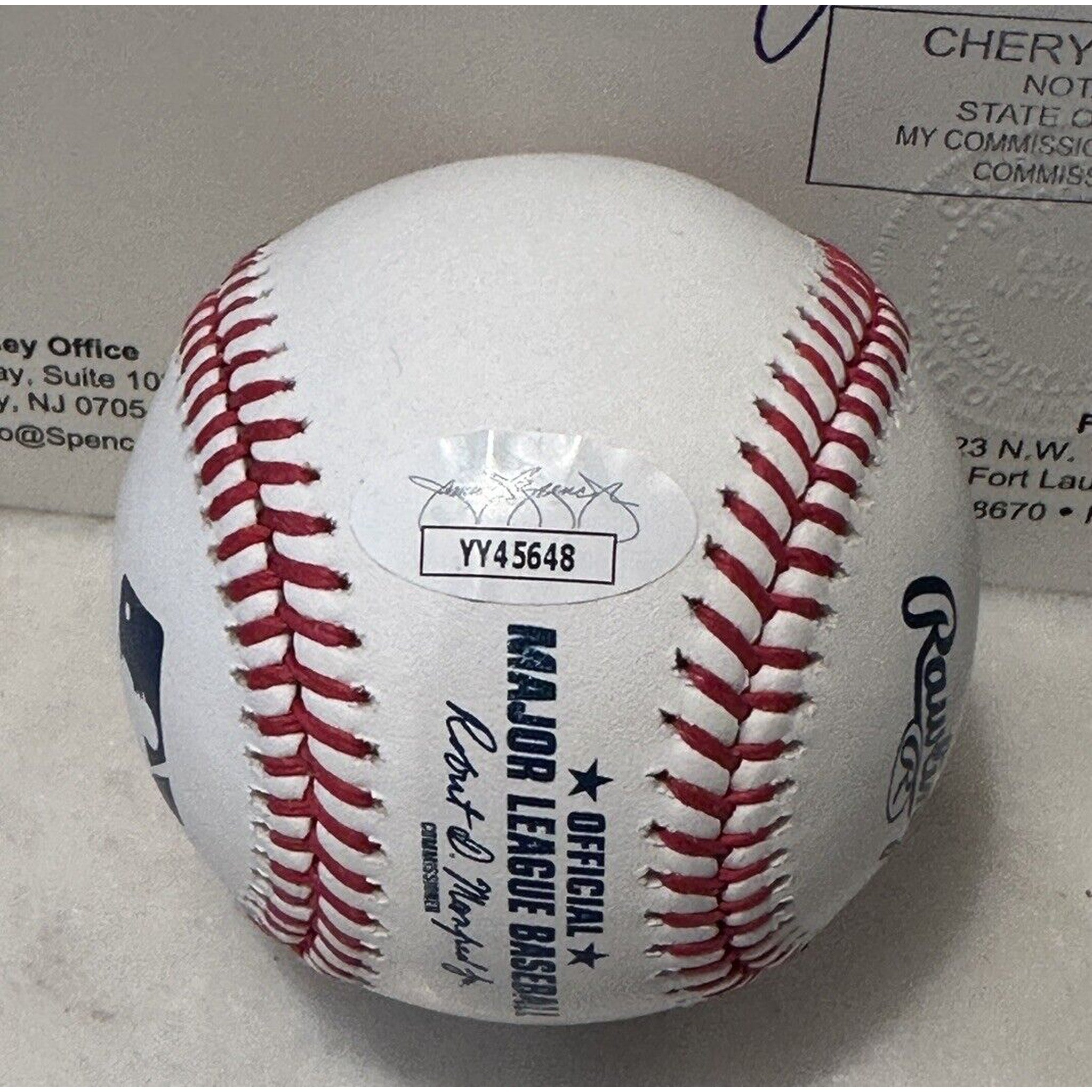 Steven Spielberg Autographed Official MLB Baseball JSA LOA Jaws Jurassic Park-Entertainment-Right Off The Field