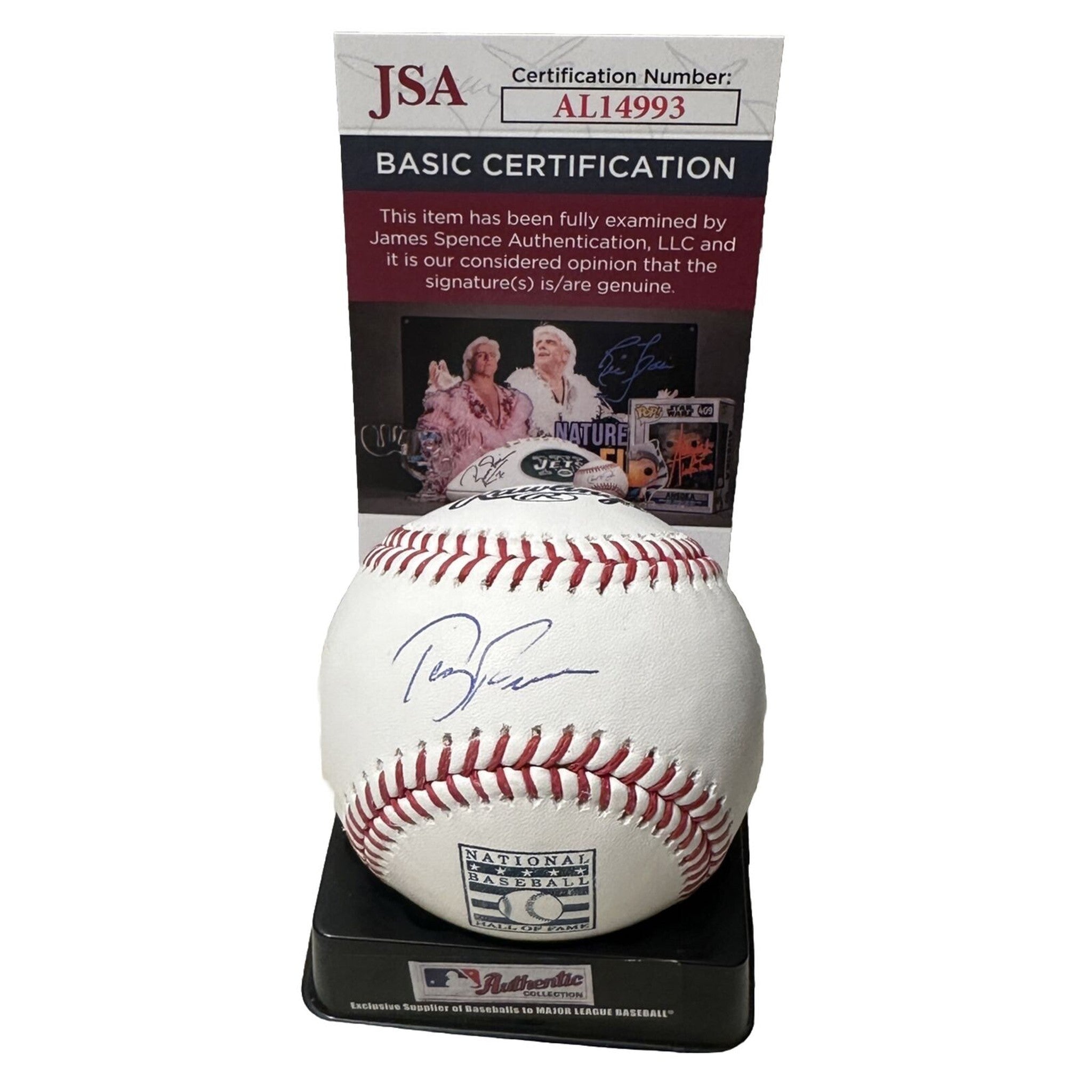 Terry Francona Signed Official Hall Of Fame MLB Baseball JSA Boston Red Sox-Baseball-Right Off The Field