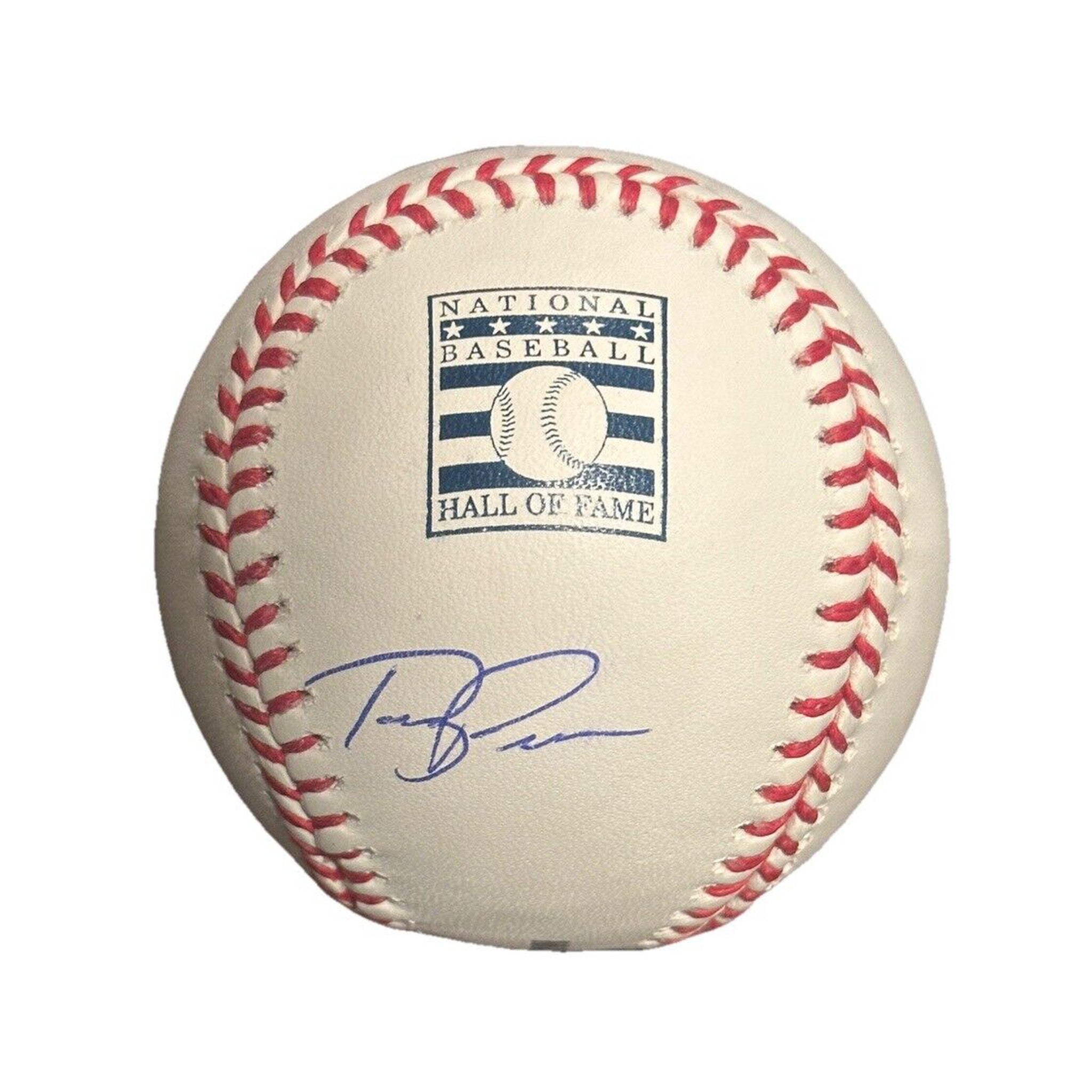 Terry Francona Signed Official Hall Of Fame MLB Baseball JSA Boston Red Sox-Baseball-Right Off The Field