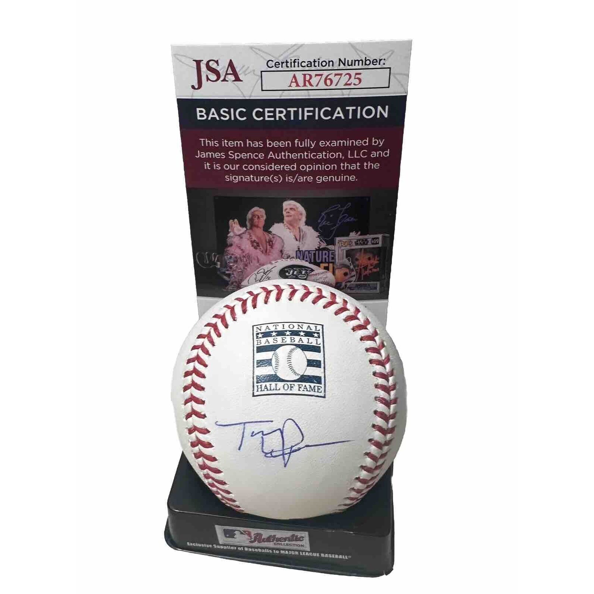 Tony La Russa Autographed Hall of Fame MLB Baseball JSA COA St. Louis Cardinals-Baseball-Right Off The Field