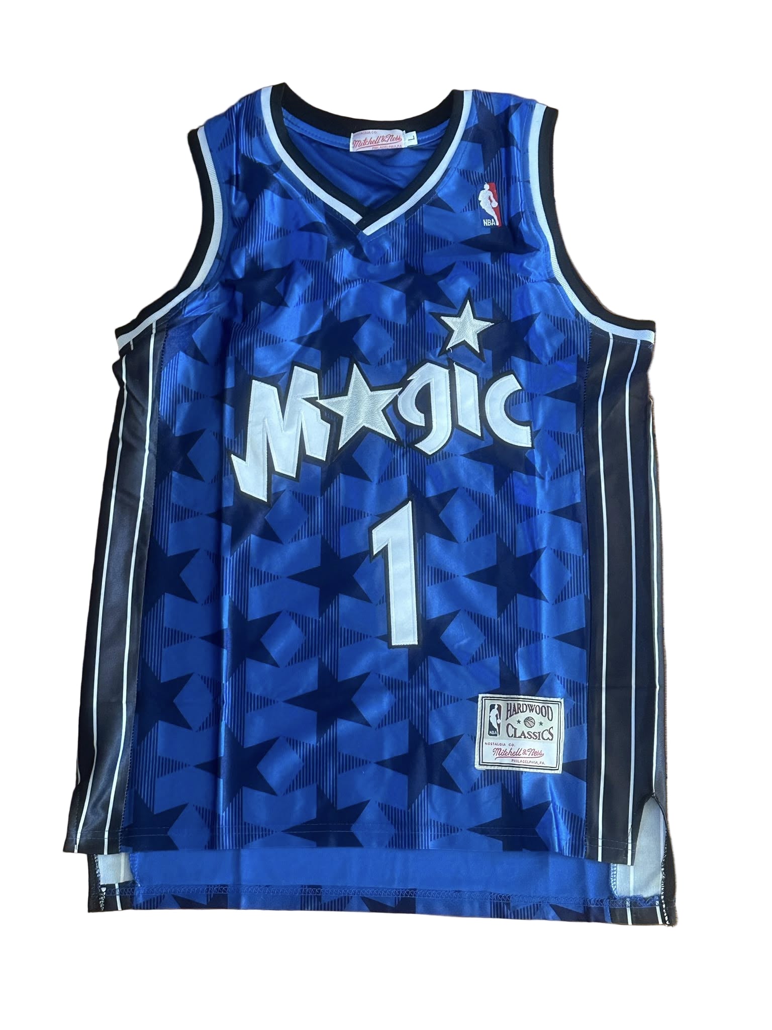 Tracy McGrady Orlando Magic Jersey Size L-Right Off The Field