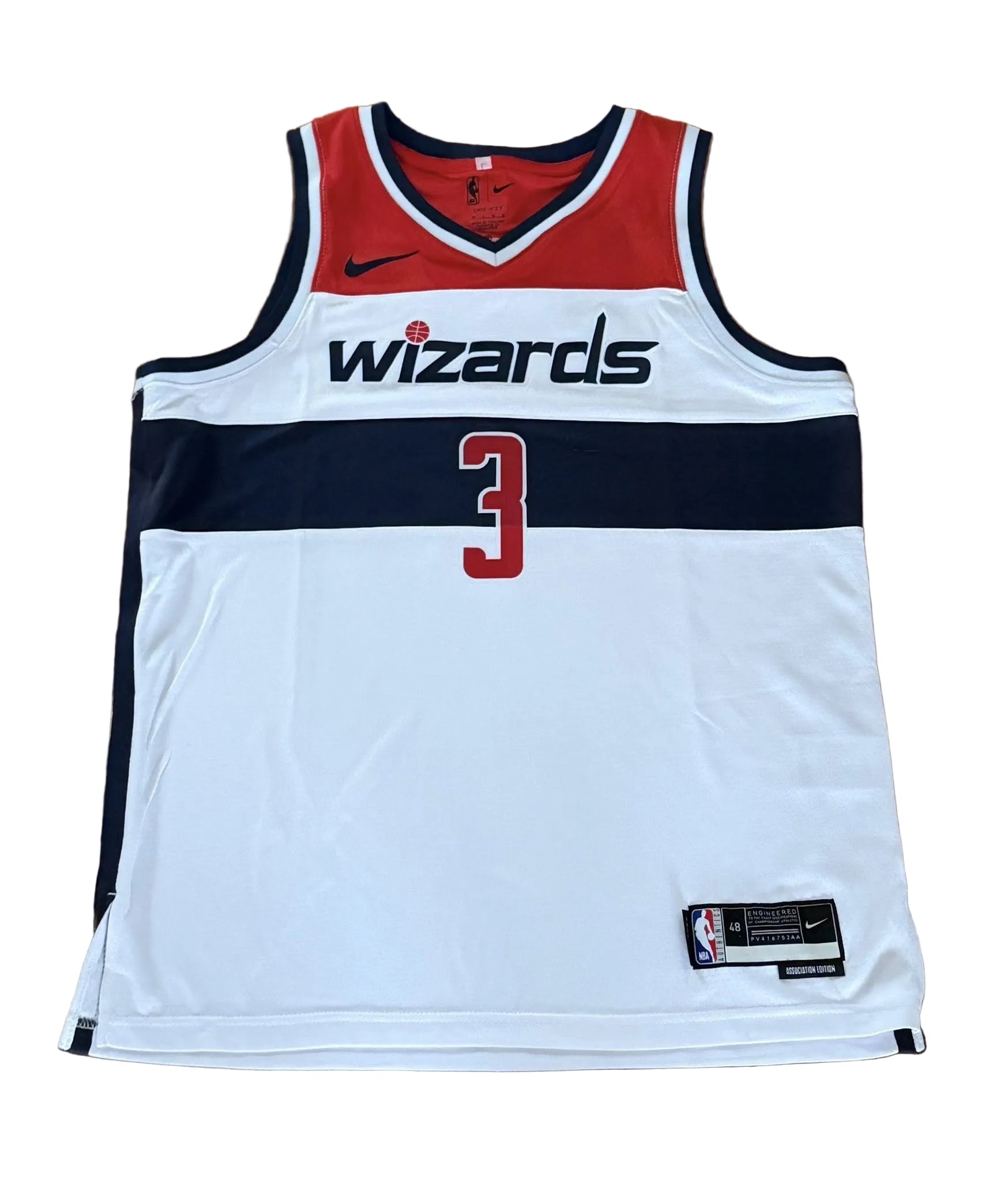 Trae Young Washington Wizards Jersey Size 48-Right Off The Field