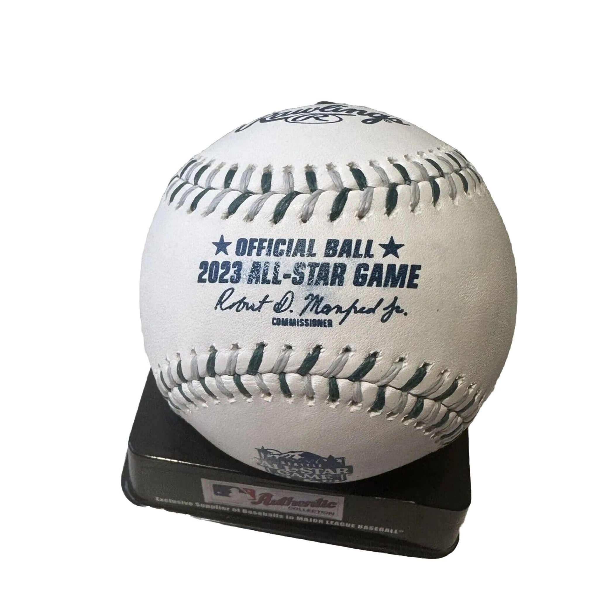 Vladimir Guerrero Jr Signed 2023 All Star Game Baseball Beckett Witness-Baseball-Right Off The Field