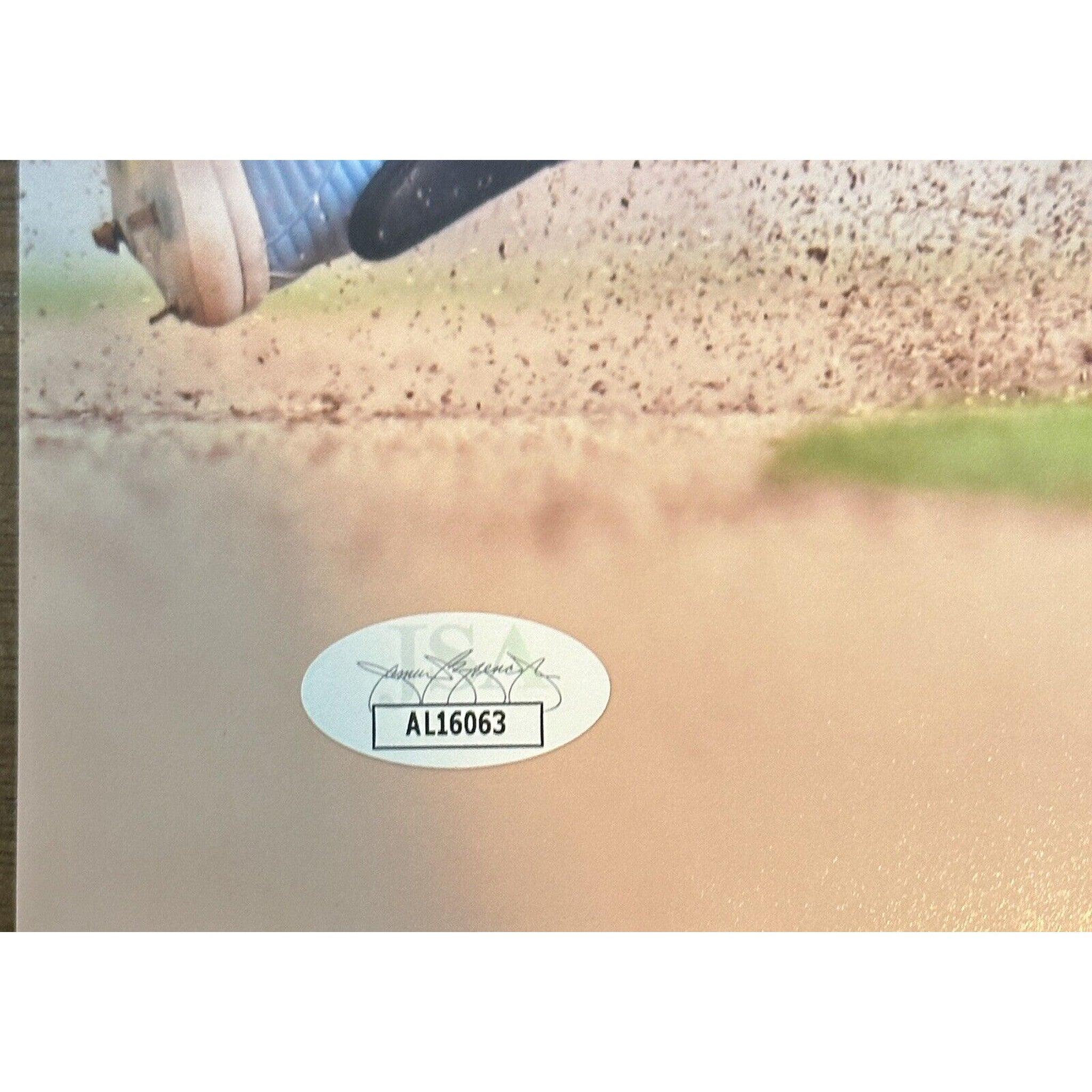 Wander Franco Signed 11x14 Photo JSA COA Tampa Bay Rays-Baseball-Right Off The Field