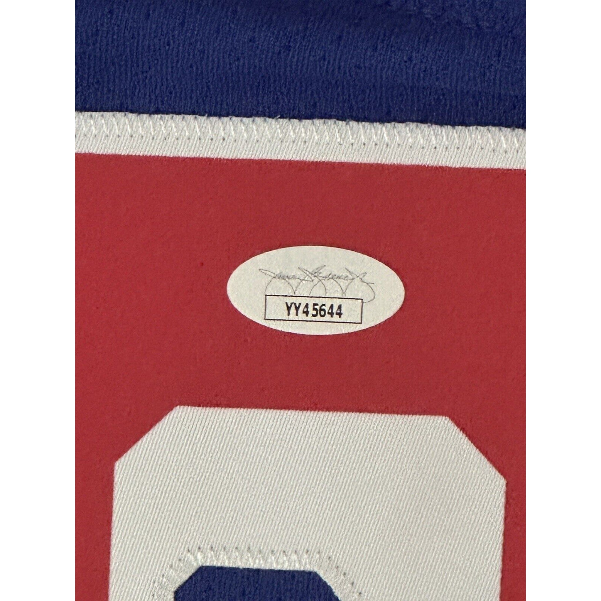 Wayne Gretzky Signed New York Rangers Mitchell & Ness Jersey JSA LOA Size Large-Hockey-Right Off The Field