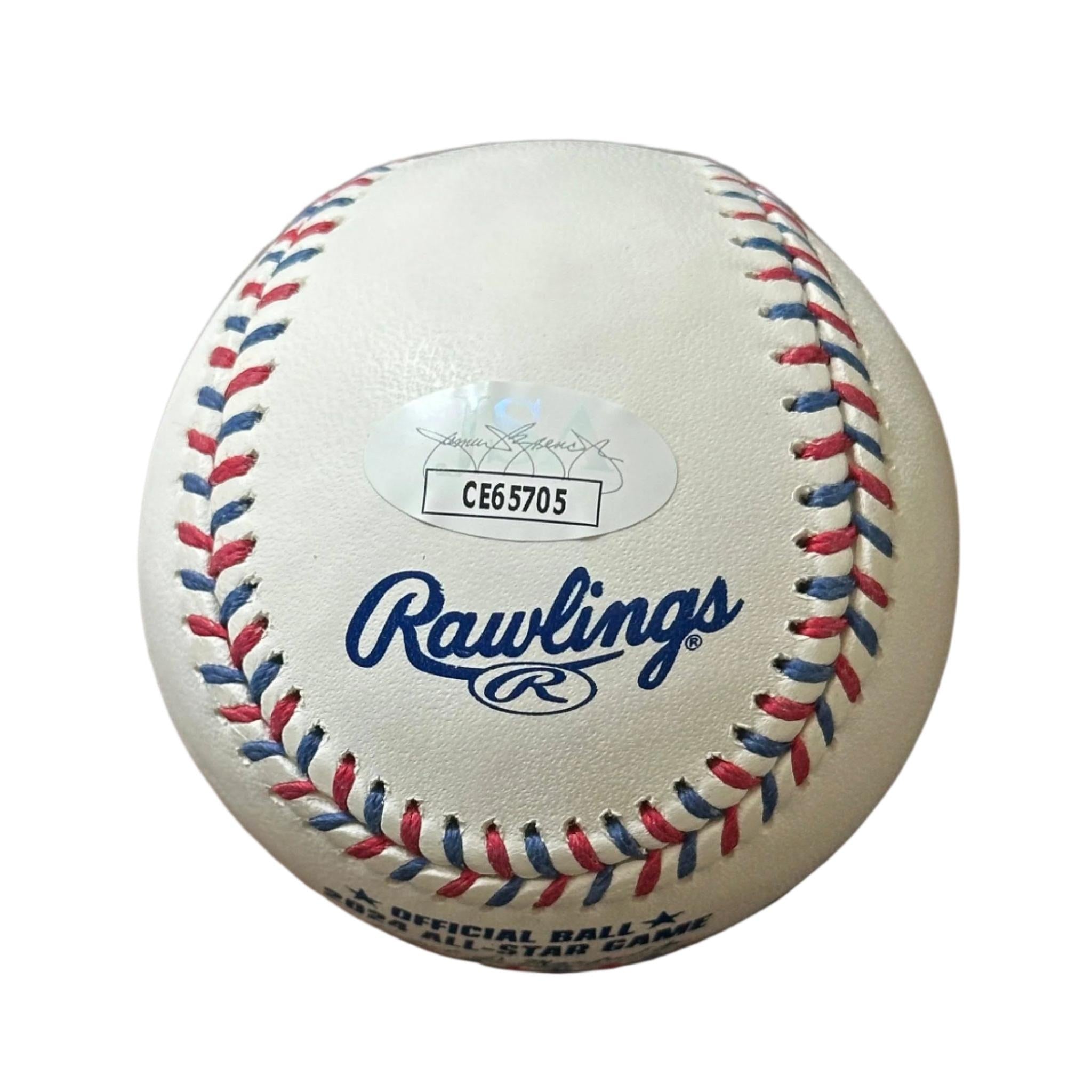 William Contreras Milwaukee Brewers Autographed 2024 All Star Game Baseball JSA-Right Off The Field