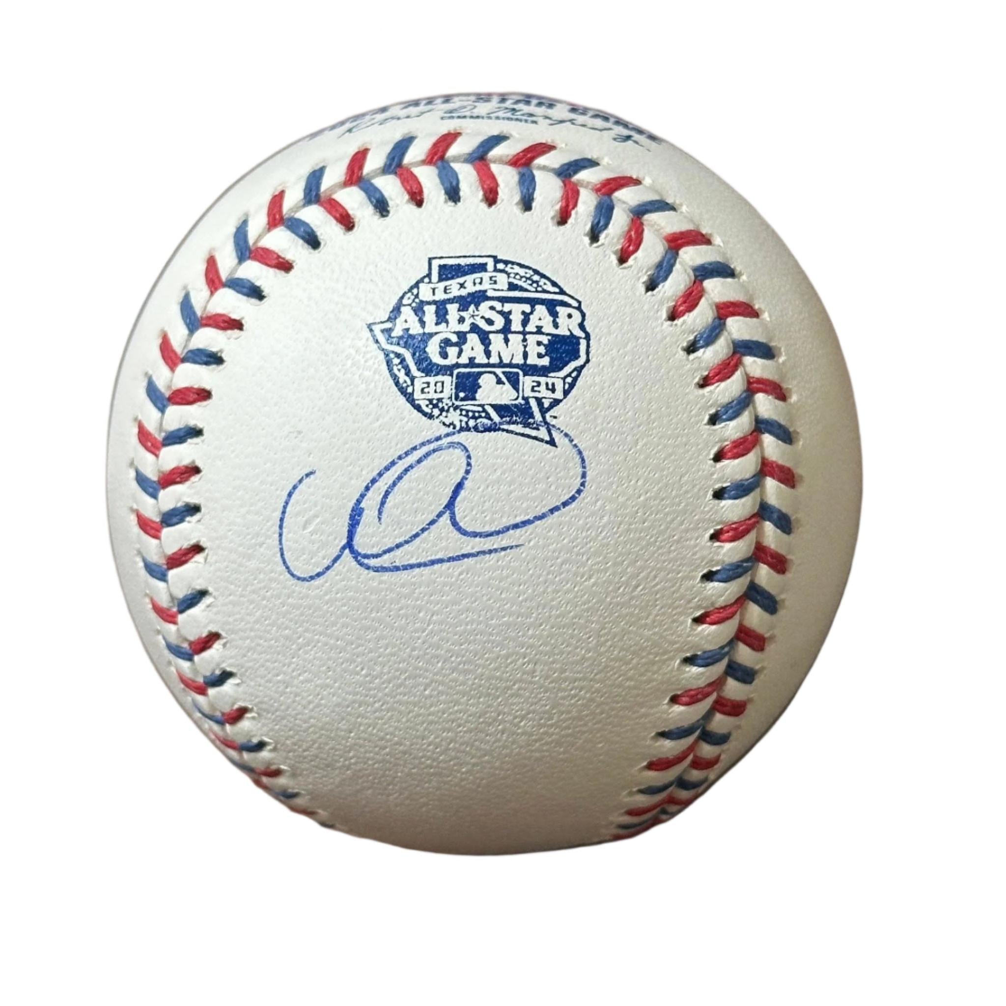 William Contreras Milwaukee Brewers Autographed 2024 All Star Game Baseball JSA-Right Off The Field