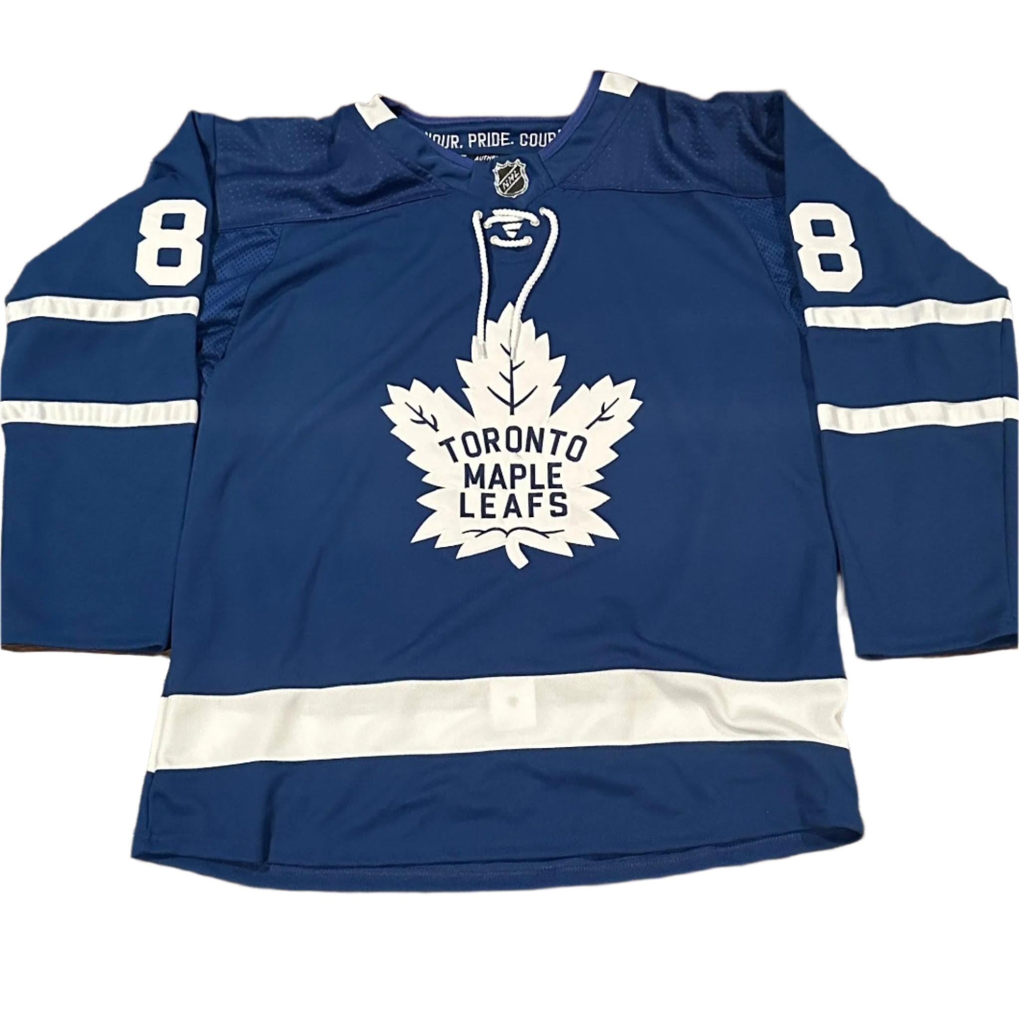William Nylander Autographed Toronto Maple Leafs Jersey JSA COA-Right Off The Field