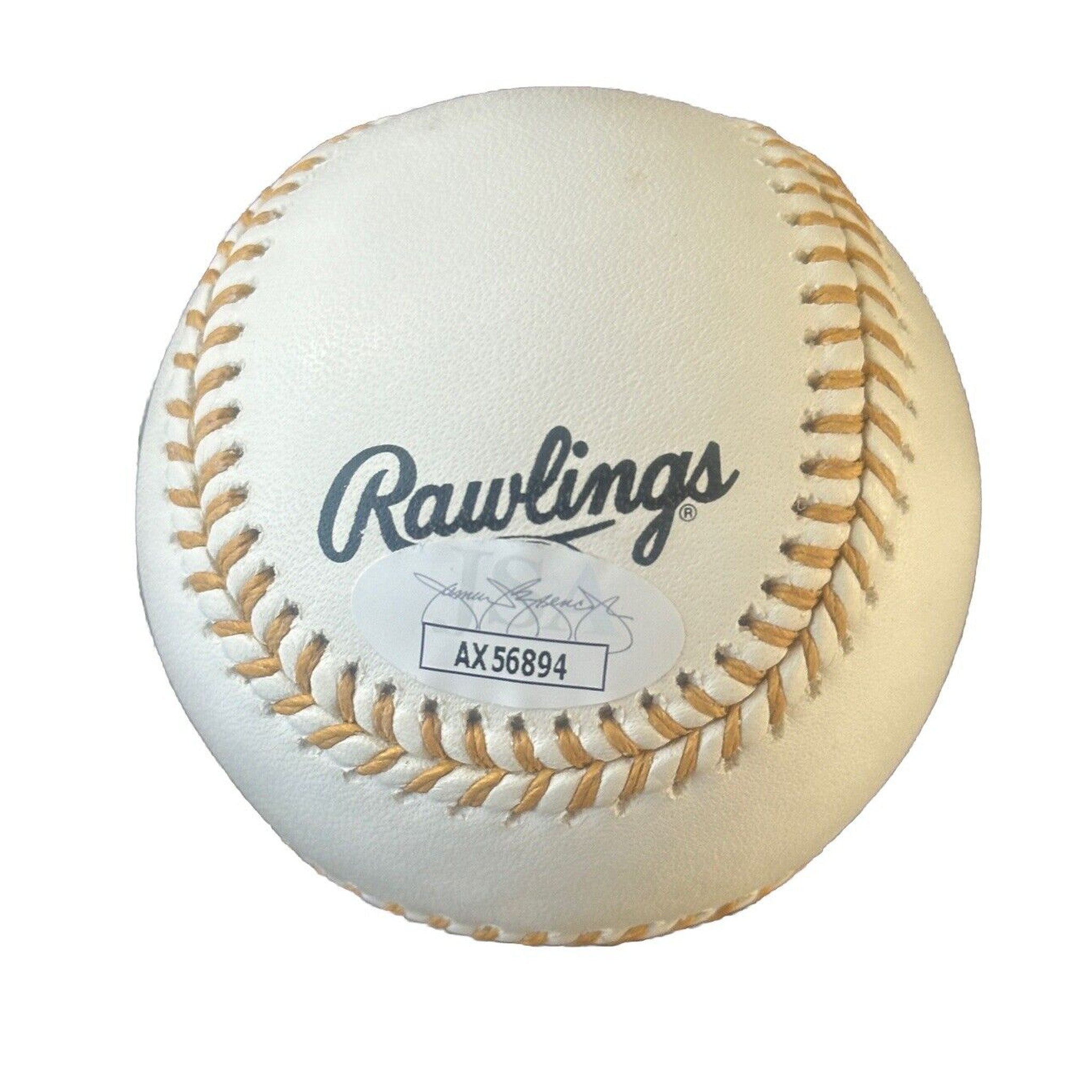 Wilyer Abreu Boston Red Sox Signed Gold Glove Award Baseball JSA COA-Baseball-Right Off The Field