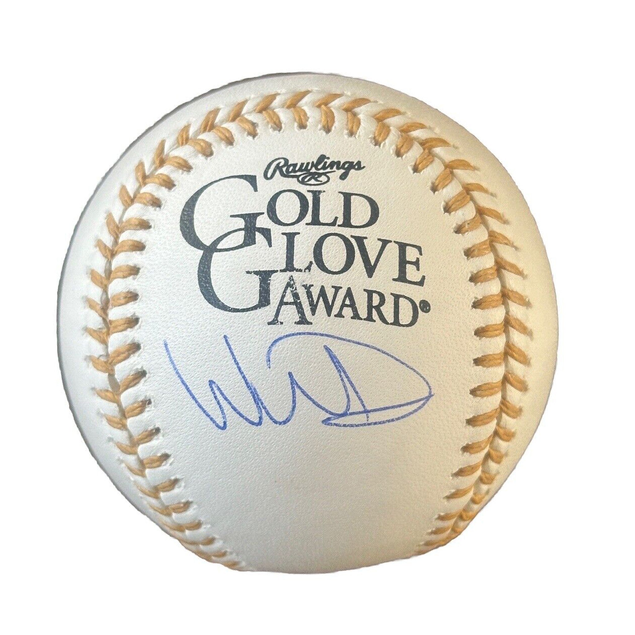 Wilyer Abreu Boston Red Sox Signed Gold Glove Award Baseball JSA COA-Baseball-Right Off The Field