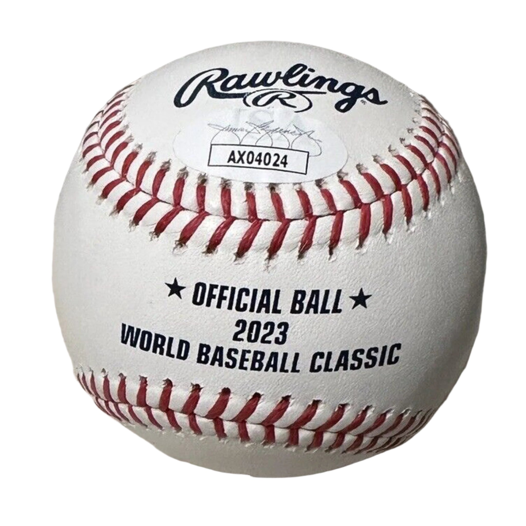 Yuki Matsui Japan Signed 2023 World Baseball Classic WBC Baseball JSA COA-Baseball-Right Off The Field