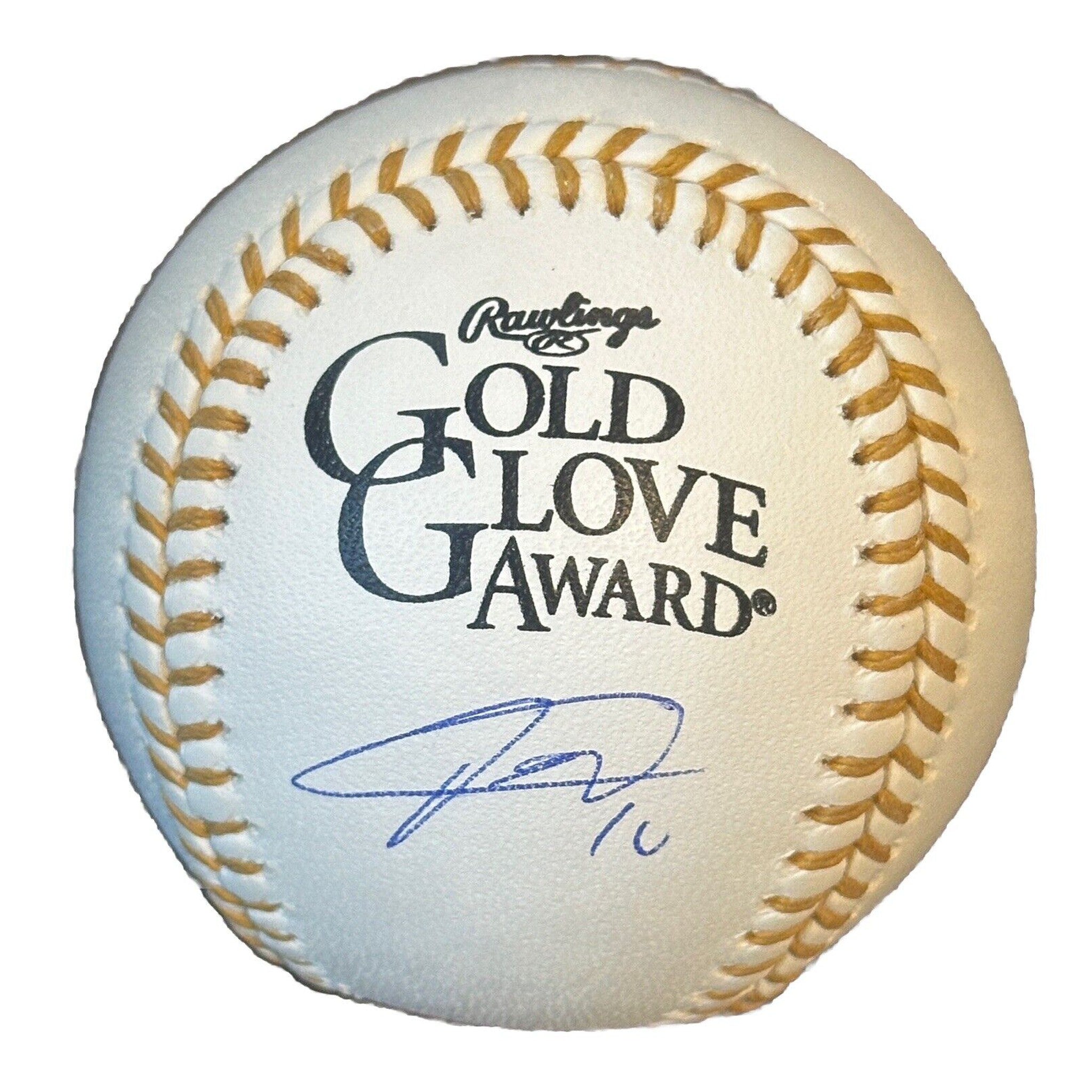 Yuli Gurriel Autographed Gold Glove Award Baseball JSA COA Houston Astros-Baseball-Right Off The Field