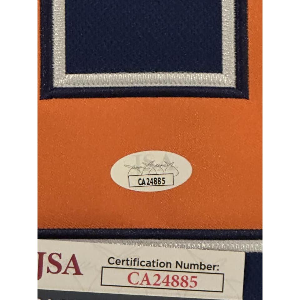 Zach Hyman Autographed Edmonton Oilers Jersey JSA COA-Right Off The Field