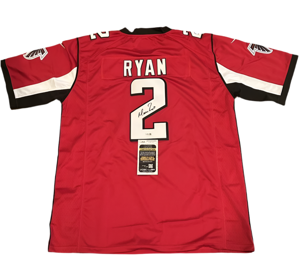 Matt Ryan Autographed Atlanta Falcons Jersey JSA COA