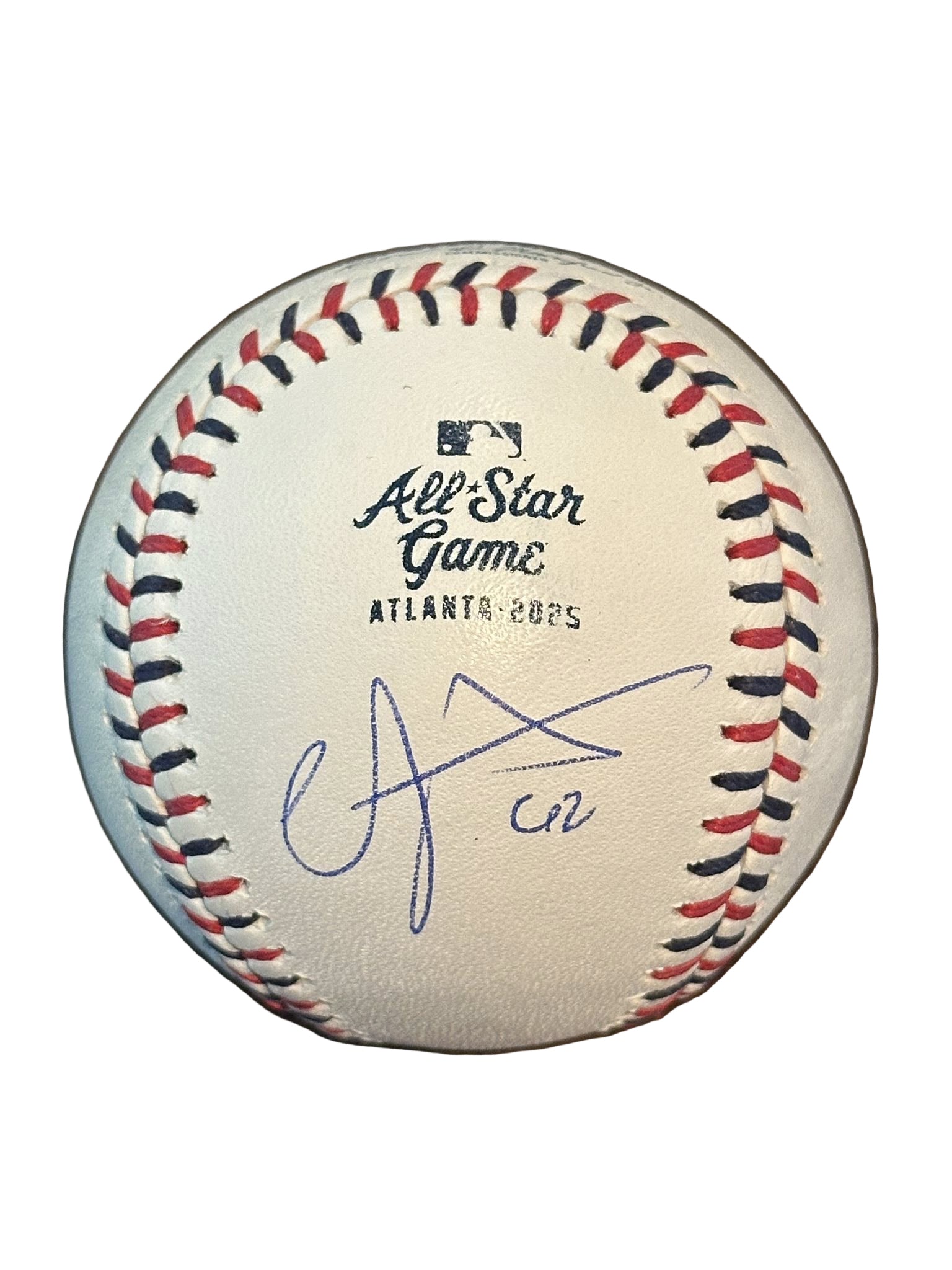 Jonathan Aranda Autographed 2025 MLB All Star Game Baseball JSA COA Rays