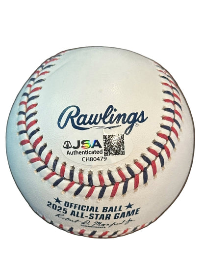 Eugenio Suarez Autographed 2025 MLB All Star Game Baseball JSA COA
