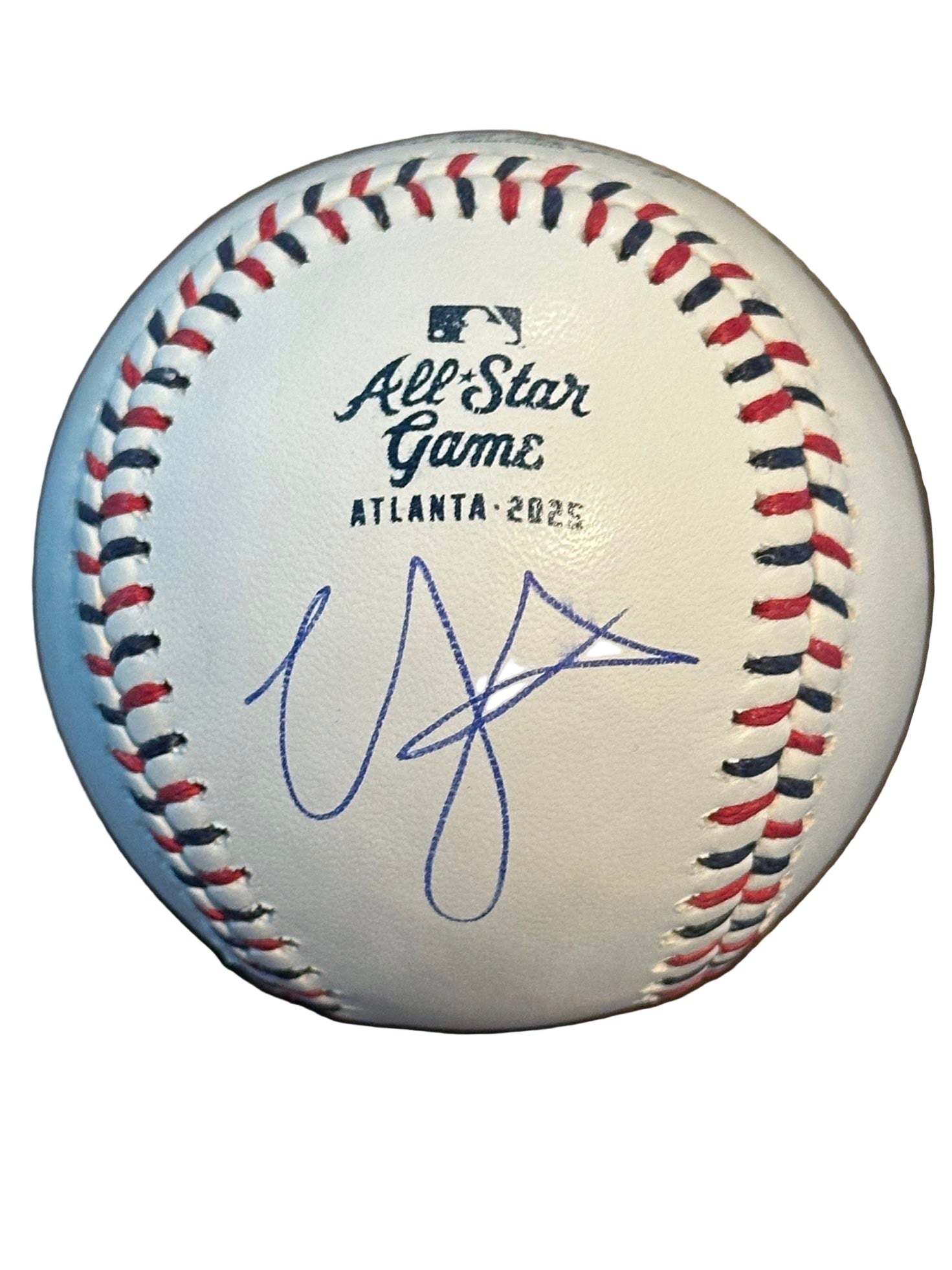 Jonathan Aranda Autographed 2025 MLB All Star Game Baseball JSA COA Rays