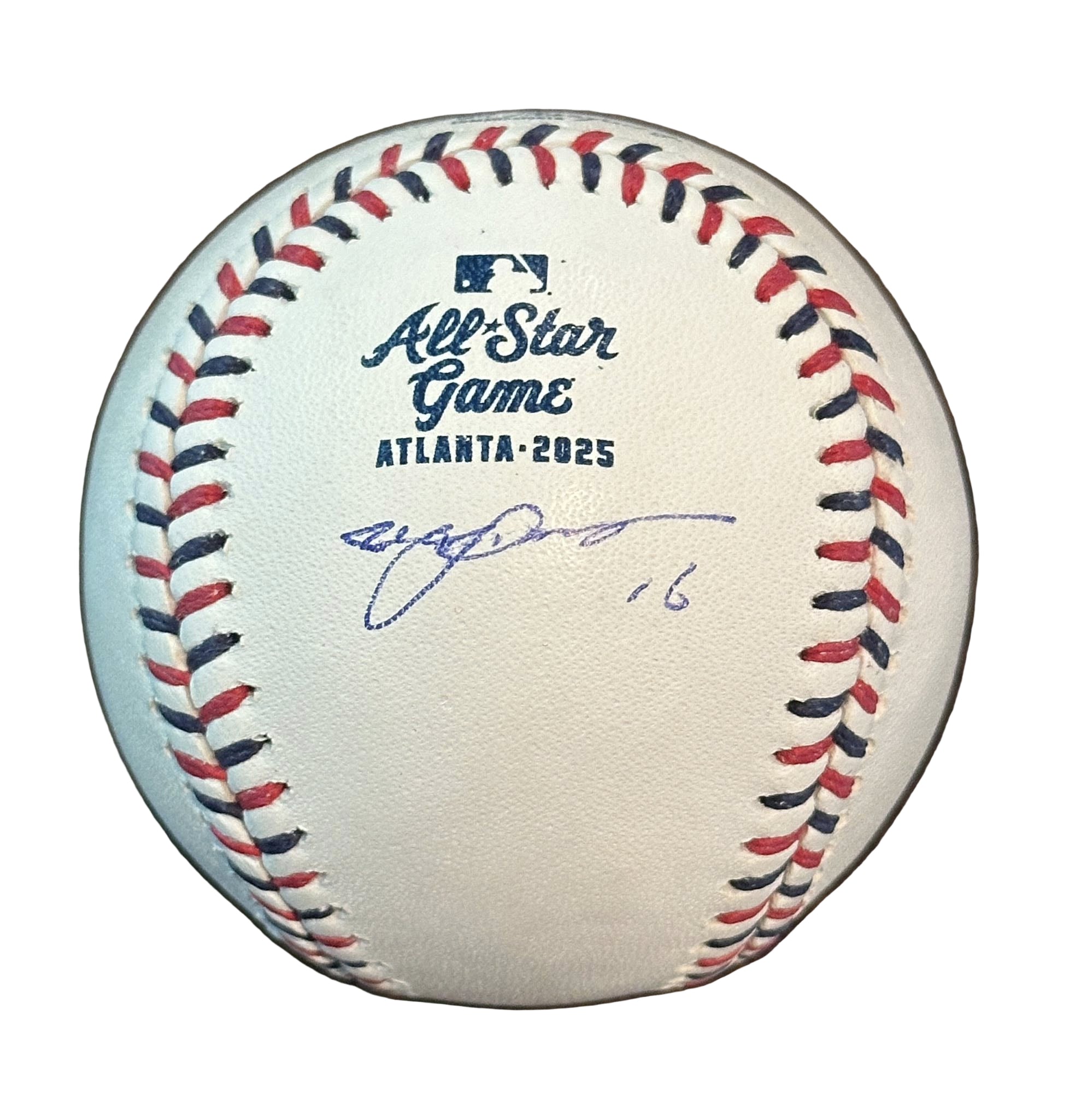 Yusei Kikuchi Autographed 2025 MLB All Star Game Baseball JSA COA Angels