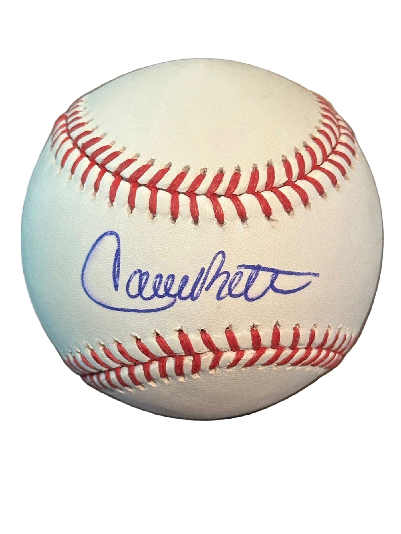 Carlos Beltran Autographed Official MLB Baseball JSA COA New York Mets