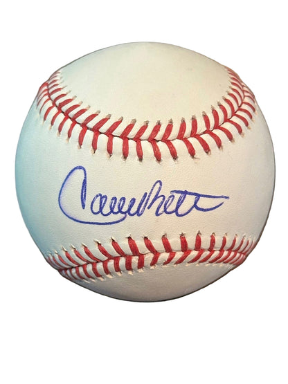 Carlos Beltran Autographed Official MLB Baseball JSA COA New York Mets