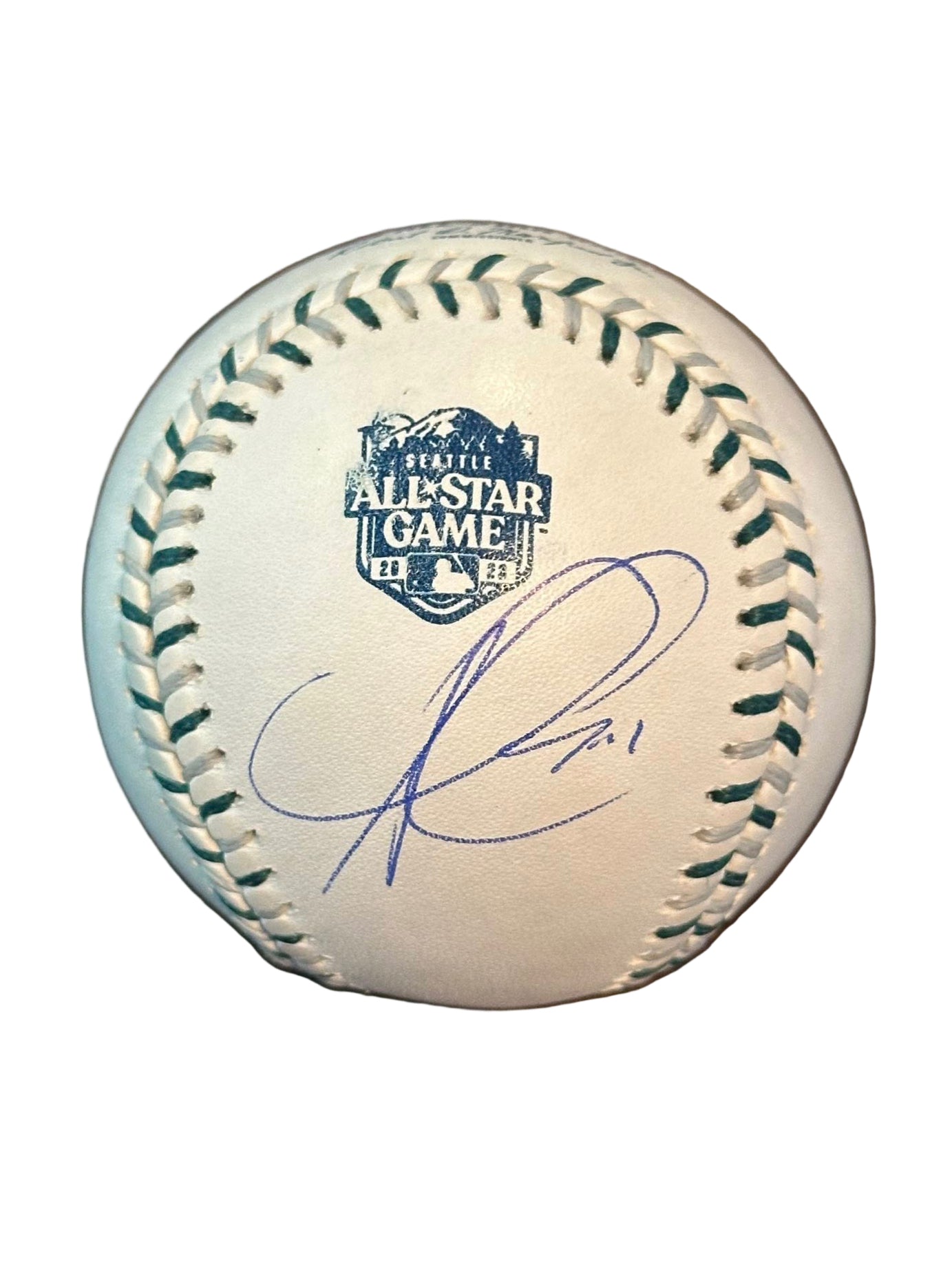 Ozzie Albies Autographed 2023 MLB All Star Game Baseball JSA COA Atlanta Braves