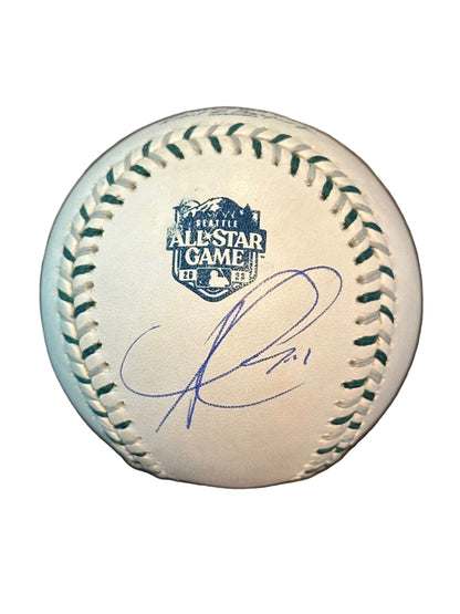 Ozzie Albies Autographed 2023 MLB All Star Game Baseball JSA COA Atlanta Braves