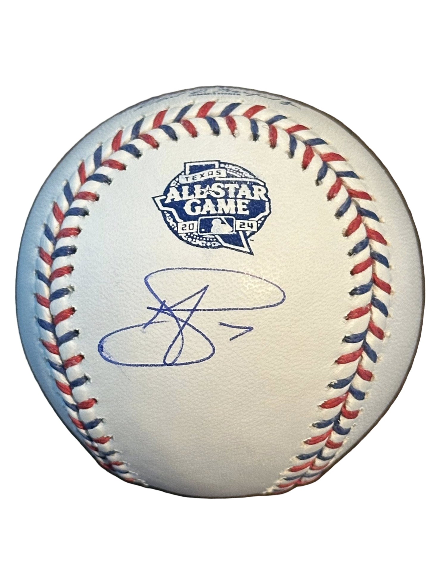 Jurickson Profar Autographed 2024 MLB All Star Game Baseball JSA COA Braves