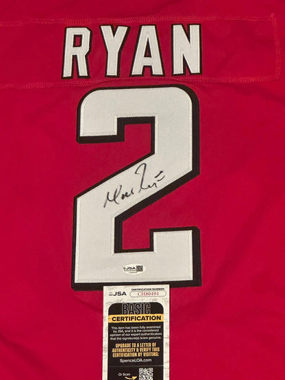 Matt Ryan Signed Autographed Atlanta Falcons Jersey JSA COA