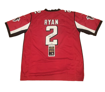 Matt Ryan Signed Autographed Atlanta Falcons Jersey JSA COA