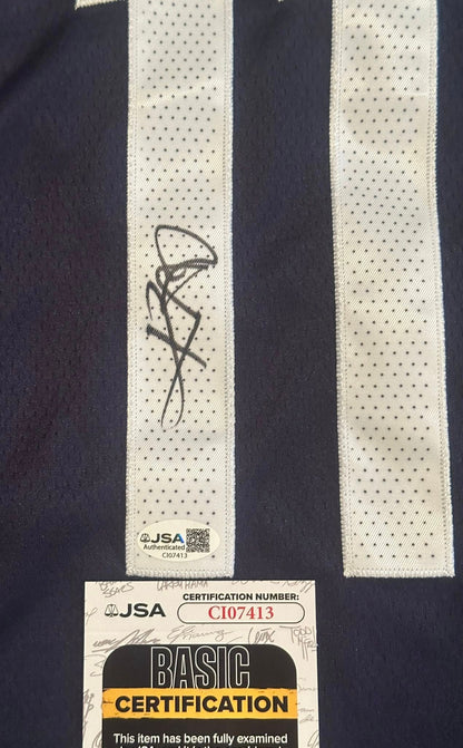 Kyrie Irving Autographed Dallas Mavericks Jersey JSA COA-Right Off The Field