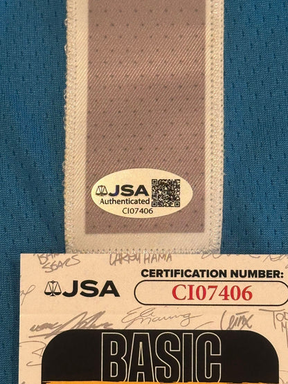 Kyrie Irving Autographed Dallas Mavericks Jersey JSA COA-Right Off The Field