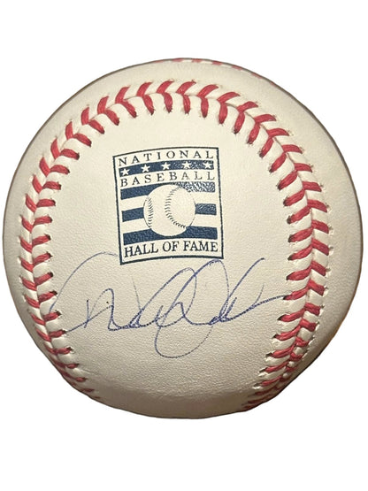 Derek Jeter Autographed Hall of Fame MLB Baseball JSA LOA New York Yankees