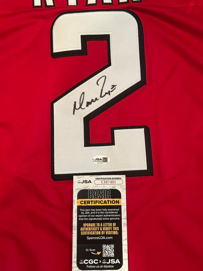 Matt Ryan Autographed Atlanta Falcons Jersey JSA COA