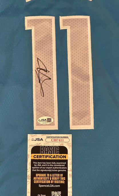 Kyrie Irving Autographed Dallas Mavericks Jersey JSA COA
