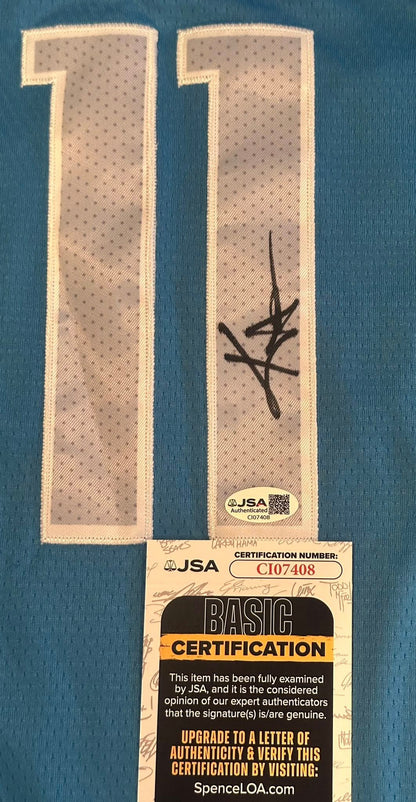 Kyrie Irving Autographed Dallas Mavericks Jersey JSA COA-Right Off The Field