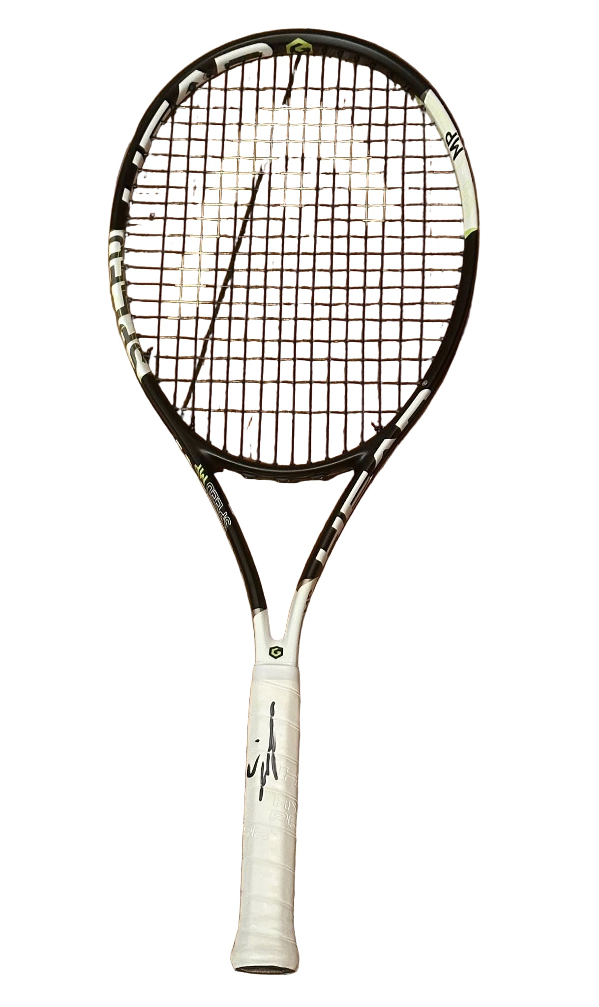 Aryna Sabalenka Autographed Head Speed Tennis Racket JSA COA