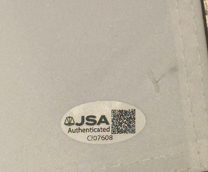 Collin Morikawa Autographed 2025 Ryder Cup Pin Flag Team USA JSA COA
